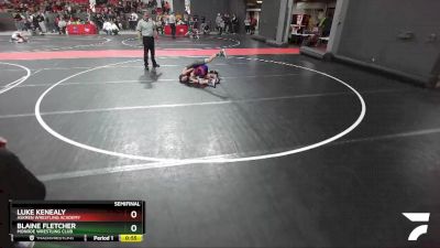 78 lbs Semifinal - Luke Kenealy, Askren Wrestling Academy vs Blaine Fletcher, Monroe Wrestling Club