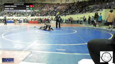 108 lbs Round Of 64 - Joseph Reeves, Midwest City JH vs Avery Rios, Westmoore Wresting