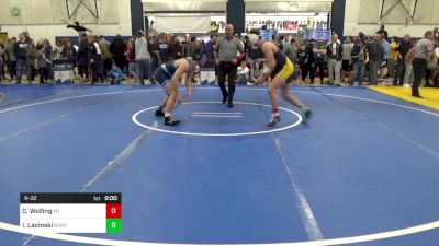 172 lbs R-32 - Cooper Wolling, Mt. Lebanon vs Isaac Lacinski, Burrell