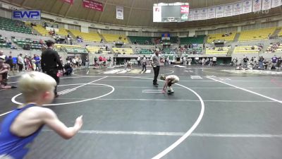 58 lbs Semifinal - Wyatt Goodson, North DeSoto Wrestling Academy vs Carson McCulley, Mighty Bluebirds Wrestling