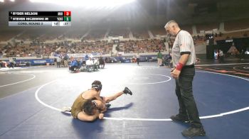 115-D4 Cons. Round 3 - Ryder Nelson, Morenci High School vs Steven Hiczewski Jr, Yuma Catholic High School