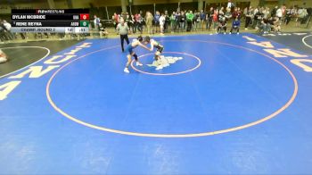 132 lbs Champ. Round 2 - Rene Reyna, Fenton vs Dylan McBride, Unattached