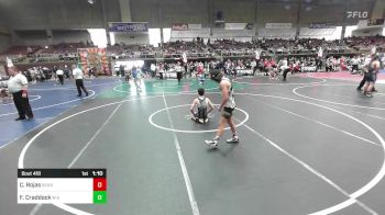 137 lbs Rr Rnd 2 - Carlos Rojas, Bear Cave WC vs Forrest Craddock, W.A.R.