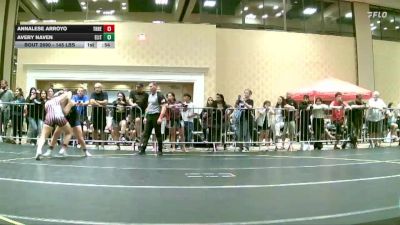 145 lbs Consi Of 32 #2 - Annalese Arroyo, Threshold WC vs Avery Naven, Elite Force WC