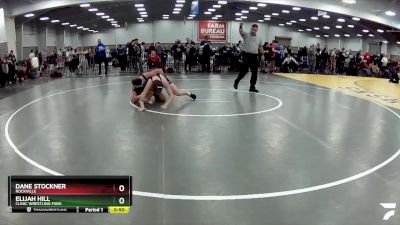 150 lbs Cons. Round 2 - Elijah Hill, Clinic Wrestling FXBG vs Dane Stockner, Rockville