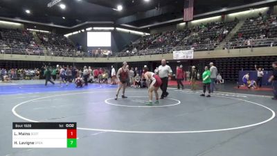 189 lbs Quarterfinal - Lewis Mains, Scottdale vs Hunter Lavigne, Spencer