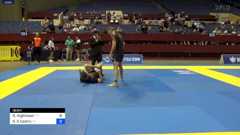 Ryan Hightower vs Gregorio G Castro 2024 Pan IBJJF Jiu-Jitsu No-Gi Championship