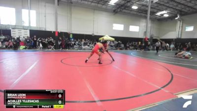 165 lbs Quarterfinal - Brian Leon, Eastvale Elite WC vs Achilles Yllesacas, Unattached