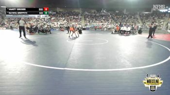 G6A-105 lbs Quarterfinal - Vanity Brown, DOUGLASS (Girls) vs Sa`nya Griffith, GLENPOOL (Girls)