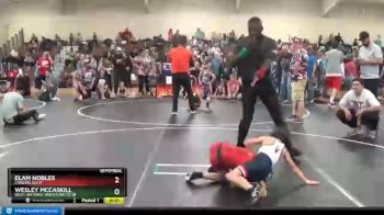 52 lbs Semifinal - Elam Nobles, Coastal Elite vs Wesley McCaskill, West Wateree Wrestling Club