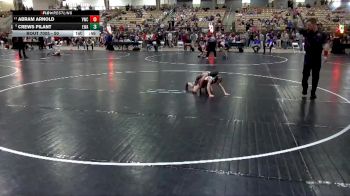 50 lbs Champ. Round 1 - Abram Arnold, Vikings Wrestling Club vs Crews Pilant, Elite Wrestling Academy