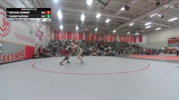 190 lbs Cons. Round 5 - Michael Kemmis, Palisade vs Champ Watson, Falcon