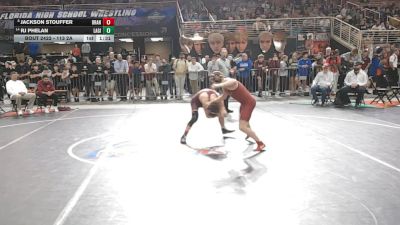 113 2A 3rd Place Match - Jackson Stouffer, Brandon vs RJ Phelan, Lake Gibson