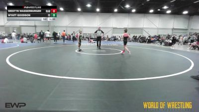 58 lbs Rr Rnd 5 - Westyn Wasserburger, Beef Lab 9U vs Wyatt Goodson, Full Circle 9U