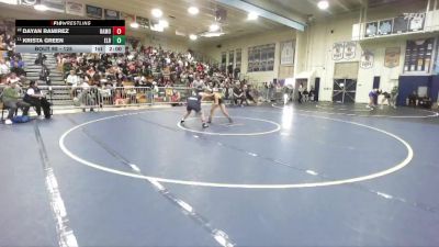 125 lbs Champ. Round 1 - Krista Green, El Rancho vs Dayan Ramirez, Ramona/Riverside