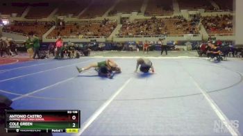 D2-138 lbs Cons. Round 2 - Cole Green, Horizon vs Antonio Castro, Flowing Wells High School