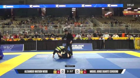 Miguel Jorge Duarte Cordeiro vs Alexander Watson Webb 2025 Pan Kids Jiu-Jitsu IBJJF Championship