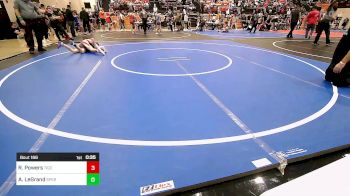 90 lbs Final - Rhett Powers, Tiger Trained Wrestling vs Abigail LeGrand, Sperry Wrestling Club