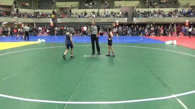 60 lbs Quarterfinal - Samuel Orozco, LAW vs William Rauenhorst, Summit Wrestling Academy