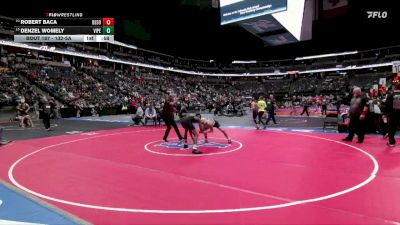 132-5A Cons. Round 1 - Robert Baca, Denver South vs Denzel Womely, Vista Peak
