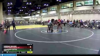 185 lbs Round 3 (10 Team) - Leashiam Cotto, SOWA vs Jordan Wilson, Charlie`s Angels-IL Black