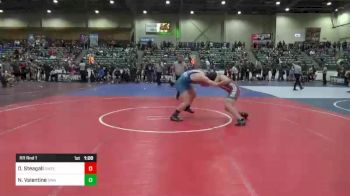 190 lbs Rr Rnd 1 - David Jr Steagall, Sweet Home Mat Club vs Nathan Valentine, Swamp Monsters