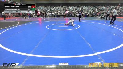 43 lbs Round Of 32 - Kekoa Sheldahl, Mantanona TC vs Carson Morrow, Mat Demon Wrestling Club