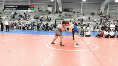 285 lbs Consi Of 4 - Caden Maddox, AL vs Livan Padron, NM