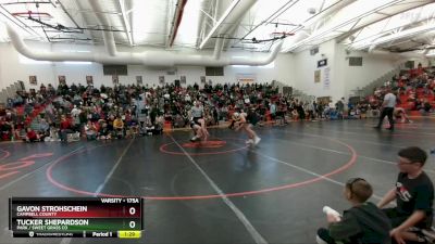 175A Round 1 - Gavon Strohschein, Campbell County vs Tucker Shepardson, Park / Sweet Grass Co