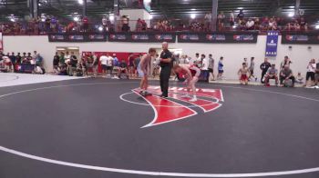 61 kg Round Of 16 - Derrick Cardinal, Jackrabbit Wrestling Club vs Cade Hornback, Illinois