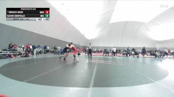 197 lbs Cons. Round 1 - Gavin Gentille, McKendree vs Brock Rios, Unattached Chattanooga