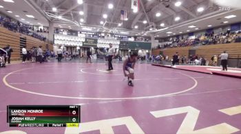 120 lbs Cons. Round 3 - Josiah Kelly, Ramona vs Landon Monroe, West Hills