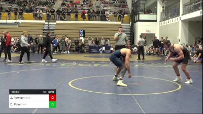 184 lbs Semifinal - James Rowley, Purdue vs Cameron Pine, Clarion