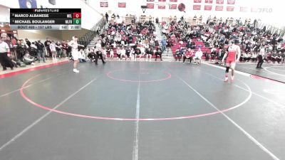 157 lbs Final - Marco Albanese, Melrose vs Michael Boulanger, Milford