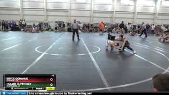 72 lbs Round 6 (8 Team) - Bryce Donahue, Donahue vs Holdin Humphrey, 84 Athletes