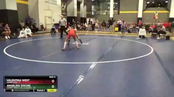 91 lbs Round 1 (12 Team) - Angelina Gochis, Summit Wrestling Academy vs Valentina West, Grand View