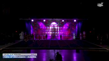 Topic of Discussion - Rumors [2025 L4.2 Senior Day 1] 2025 Cheer Power Holiday Showdown Houston