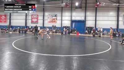 100 lbs Antonio Aguilar, California Silver vs Matthew Simonton, New York Blue