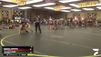 117 lbs Semis & 1st Wrestleback (8 Team) - Thomas Looby, Team Alien vs Dakota Johnson, Death Squad