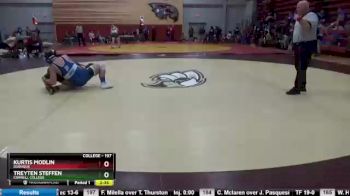 197 lbs Cons. Semi - Kurtis Modlin, Dubuque vs Treyten Steffen, Cornell College