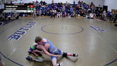 113-119 lbs Round 1 - Hayden Leet, Burrell vs Jayden Wiltse, Butler