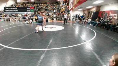 285 lbs Semifinal - Devlyn Cowan, Douglas vs Jayce Spears, Natrona County