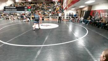 285 lbs Semifinal - Devlyn Cowan, Douglas vs Jayce Spears, Natrona County