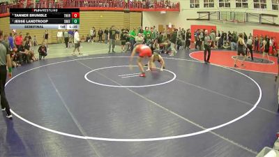 126 lbs Semifinal - Jesse Landtroop, Sweet Home vs Tanner Brumble, Thurston