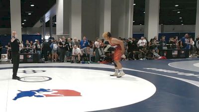 92 kg Champ. Rd Of 32 - Akeem Mitchell, Volcano Vista High School Wrestling vs Carson Langford, Oregon Boys Wrestling National Team