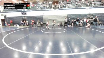 85 lbs Quarterfinal - Hanna Elsts, Emmett Wrestling Club vs Asher Tabor, Mountain Man Wrestling Club