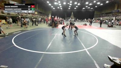 72 lbs Rr Rnd 4 - Salice Briseno, Top Rank Hammers vs Makenzie Santiago, Top Rank Hammers