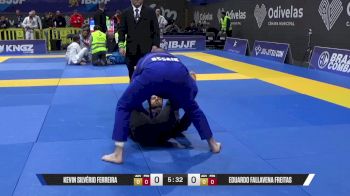 Eduardo Fallavena Freitas vs Kevin Silvério Ferreira 2025 European Jiu-Jitsu IBJJF Championship