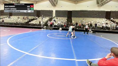 128-H lbs Consi Of 16 #2 - Rohi Hubert, Glen Rock vs Matty Ortega, Yale Street