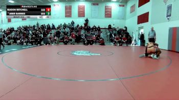 190 lbs 3rd Place Match - Amir Barnes, Orange vs Mason Mitchell, Canton South